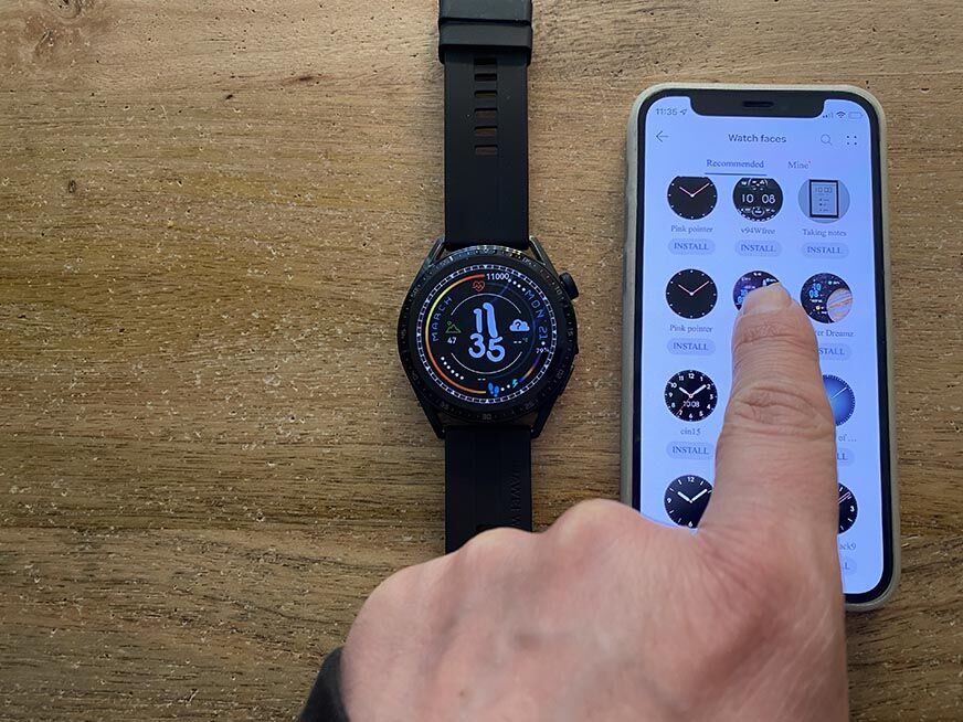 Вы можете увидеть, как выполнить различные настройки в приложении.